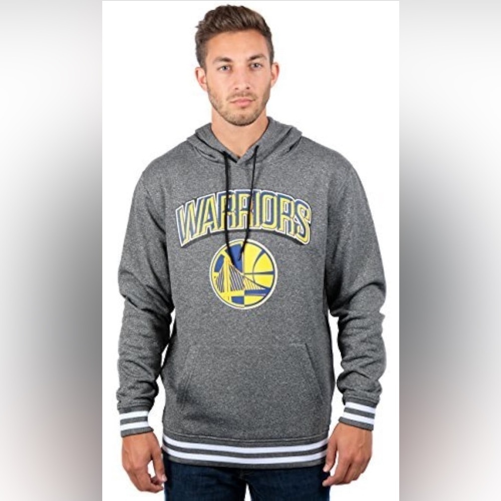 NWT- Ultra Game NBA Men's MVP Super Soft Pullover Hoodie Golden State Warriors